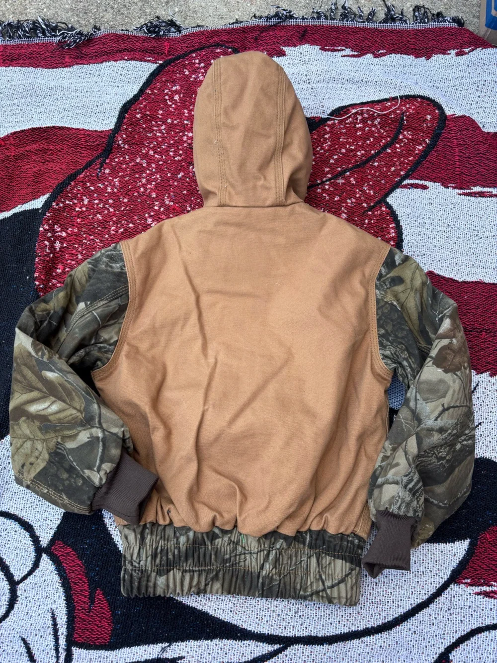 BASS PRO SHOPS BROWN CAMOUFLAGE BOYS JACKET SIZE 3T